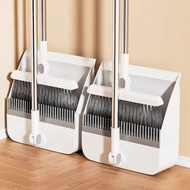 Foldable Broom Dustpan Set Household Floor CleaningSet Rotating Broom With Dustpan Magnetic