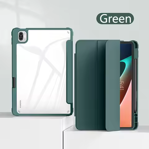 For Xiaomi mi pad 5 Case With Auto Wake UP Transparent Cover Funda For Xiaomi mi pad 5 pro 11 inch C