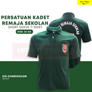BAJU TUNAS KADET REMAJA SEKOLAH COTTON LENGAN PENDEK (TKRS) / Uniform Kokurikulum Short Sleeve Shirt