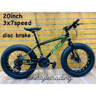 FAT BIKE / 20 inch Basikal / Bicycle Fat Bike / BASIKAL BUDAK / basikal kanak kanak / FOXTER FAT BIKE / BASIKAL budak