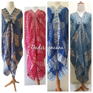 Kaftan batik. Kaftan batik viscose semi-Silk Soft batik Stamp manual motif Variations