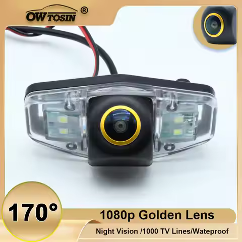 170° Golden Lens Vehicle AHD 1080P Rear View Car Camera For Honda Civic 2012-2015 Acura TSX 2004-201