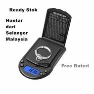 Penimbang Digital 200gx0.01g / Digital Scale / Mini Scale / Jewellery Scale/ Penimbang Emas / Alat Timbang /Pocket Scale