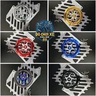 (Xa Lo) 3D radiator cover + NVM rotating fan > Mounted on Vario,Click,A.B (125/150),Lead 4 Val, SH V