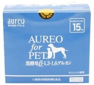 AUREO - 黑酵母β1,3-1,6 Glucan培養液 營養補充 維他命 15ml X 30袋 平行進口