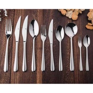 Export Western Tableware 18/10 Stainless Steel Western Cutlery Spoon Steak Cutlery Spoon Three-Piece