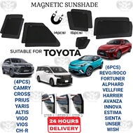 Toyota Magnetic Sunshade ALTIS CHR CAMRY FORTUNER VIGO REVO ROCCO HARRIER LEXUS VIOS SUNSHADE