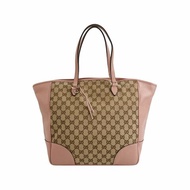 Gucci Bree 牛皮 帆布 雙G 老花 互扣G 流蘇掛飾 單肩包