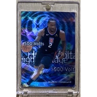 Kawhi Leonard 2019-20 High Voltage 500 Volts TITAN Lenticular Die-Cut Custom Card
