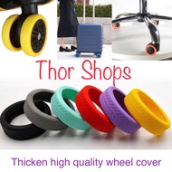 8pcs silicone luggage wheel protector Rubber luggage wheel protector