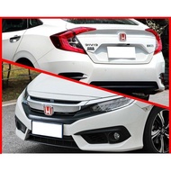 H Red 3 Set Front Rear Steering Wheel Civic FC/FK 2017-2020 --