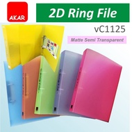 AKAR 2D Ring File VC1125 Project File 25mm D-Ring File / Fail Cincin 2D / Fail Projek