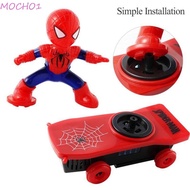 MOCHO1 Spider-man Music Toy Special for Children Kids Anime Action Figures Electronic Music Toys Spider Man Children's Toys Model Toys Stunt Scooters Automatic Flip