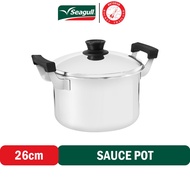 Seagull Rocket Stainless Steel Sauce Pot (26cm)