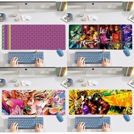 JOJO's Bizarre Adventure Table Mat Game Mouse Mat Cartoon Oversized Desk Mat Keyboard Mat