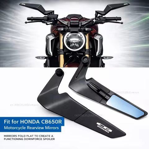 CB 650R Anti-glare Side Mirror For Honda CB650R CB650R CB 650 R Accessories Stealth Adjustable Rearv