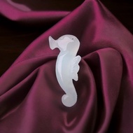 冰種翡翠海馬 | 裸石 | 天然緬甸玉翡翠A貨 | 送禮