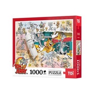 TOi 圖益 【Tom and Jerry系列-跨次元追逐】拼圖1000片 DIY生日
