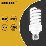 慳電膽(螺旋型燈膽) - 20W / E27大螺頭 / 白光6400K #慳電燈膽 (S20E27D-N)
