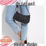 COM GS Guess Home Women's Bag New Fashion Underarm One Shoulder Crossbody Solid Color Nylon Cloth Simple Versatile Bag