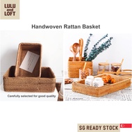 Rattan Basket Natural Eco Friendly Storage Basket Rattan Storage Kitchen Basket Kitchen Organiser