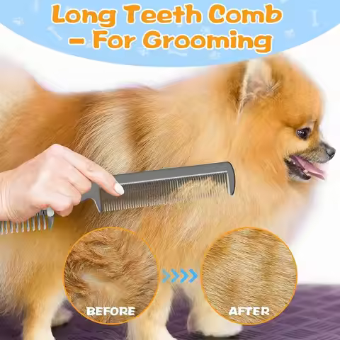 Accessories Cleaning Brush Dogs Razor Comb Safe Universal Pet Razor Comb Durable Dog Grooming Comb