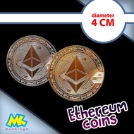 Ethereum Crypto Coin (Gold / Silver)
