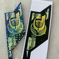 Line Cut Moon Memory Sticker Cut Moon with Character Sticker, Flash Sticker