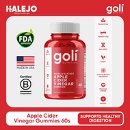 Goli Nutrition Apple Cider Vinegar Gummies 60 pcs with Vitamins B9 & B12 for Health [EXP: 02/2026]