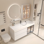 Bathroom Cabinet Integrated Basin Smart Bathroom Cabinet Mirror Cabinet Combination Bathroom Vanity Hand Wash Basin Cabinet