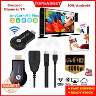 AnyCast M4 Plus Wireless WiFi Display TV Dongle Receiver HDMI Mirror Share Screen for Airplay Ios An