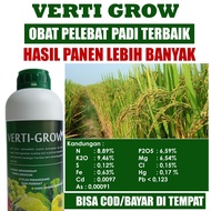 Pupuk Padi Semprot Cepat Besar dan Cepat Panen – Pupuk NPK Penyubur Daun Batang dan Buah Padi Verti-Grow 500 ML – Obat Padi Cepat Besar – Pupuk Cair Padi Ampuh Penyubur Padi Hasil Panen Meningkat – Pupuk Organik Penyubur Tanaman Padi Paling Ampuh