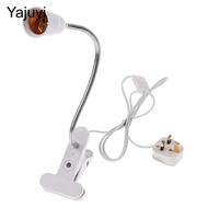 [Yajuyi] E27 Light Bulb Clamp Lamp Holder Stand with On/Off Switch UK Plug 40W LED