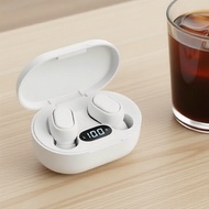 E7S White Wireless Earbuds, TWS Bluetooth, Noise Cancelling, Portable, Stable Pairing, High-Fidelity