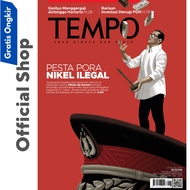 Tempo Magazine Print Edition 5223 "Elegal Nickel Pora Party" Date 24 July 2023