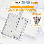 Plastic cover Album for cute, colorful photostrip/photobooth photos
