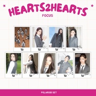 HOLOGRAM POLAROID HEARTS2HEARTS 9 PCS KPOP UNOFFICIAL H2H CARMEN JIWOO YUHA JUUN ANA IAN YEON