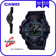 G SHOCK Virtual Rainbow Series is inspired by video games and e-sports GA-700RGB-1 / GA-700RGB / GA-