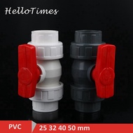 1pc 20mm 25mm 32mm 40mm 50mm PVC Ball Valve Union Valve PVC Water Pipe Connector Plumbing Hose Fitti