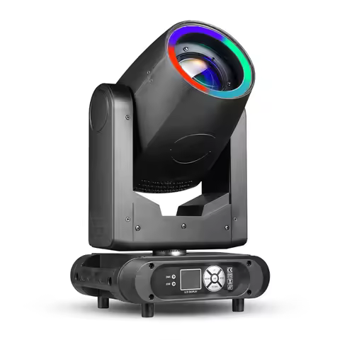 LED 300W Beam Focus Atomization Effect SMD RGB Ring Moving Head Professional Stage Concert Dj Disco 