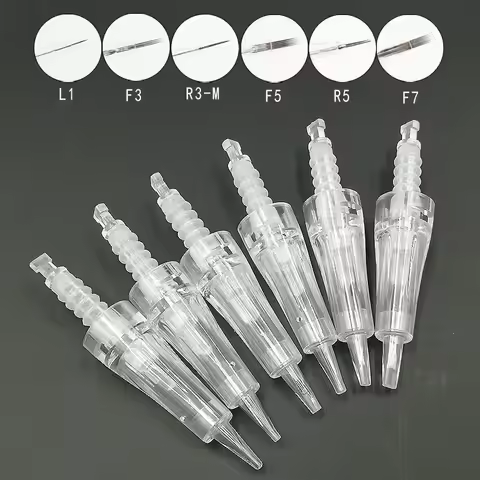 100/50/10Pcs Dr.Pen Tattoo Cartridges Needle Bayonet Replacement For Dr pen N2/M7/M5/E30/A6/A1/A10 P