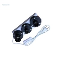【3C】 E27+E14+B22 Quick Plug in Retro Wall Light Socket Switches Test Lamp Head with Easy Installatio
