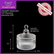 48pcs Wholesale Bulk Kaca Glassware Candle Jar Doorgift VIP kahwin Exclusive Gift Balang Bekas Kaca / 4707P