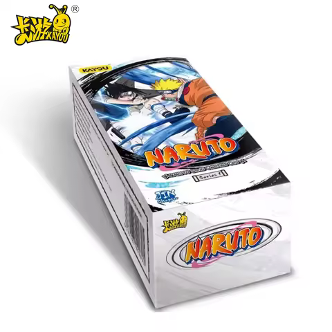 KAYOU Genuine Naruto New T2W8 T4W6 English Version Anime Card Box Rare CR SP MR Collection Card Ninj