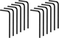 QUARKZMAN Pack of 12 Allen Key 3/32 Inch 45# Steel L-Shape Hexagonal SAE Key Repair Tool for DIY Bic