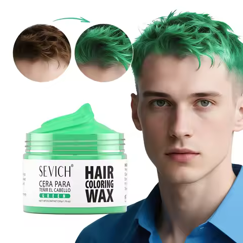 13 Colors Halloween Hair Colour Wax 50g/120g DIY Temporary Dye Hair Mud Wax Hair Colour Cream For Da