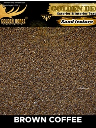 Cat Dinding Sand texture Golden Deco 4 kg - Golden horse