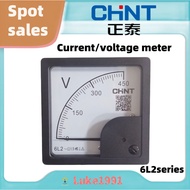 CHNT 6L2-A/V 50 100 250/5 Ammeter Test Meter Pointer Meter/250 450 500 Voltmeter