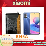 Orginal New 5000mAh BN5A Battery For xiaomi Redmi Note 10 5G  Redmi 10 5G  Poco M3 Pro 5G Batteries+