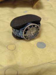 Agatha 金屬藍色女裝手錶